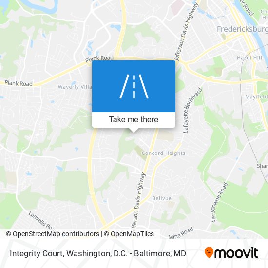 Integrity Court map