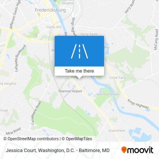 Jessica Court map