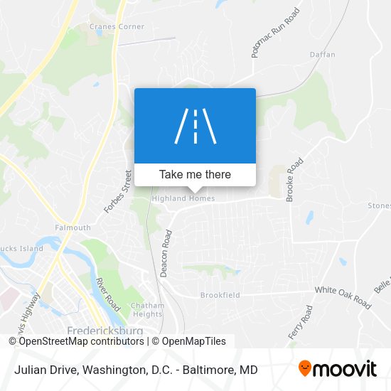 Mapa de Julian Drive