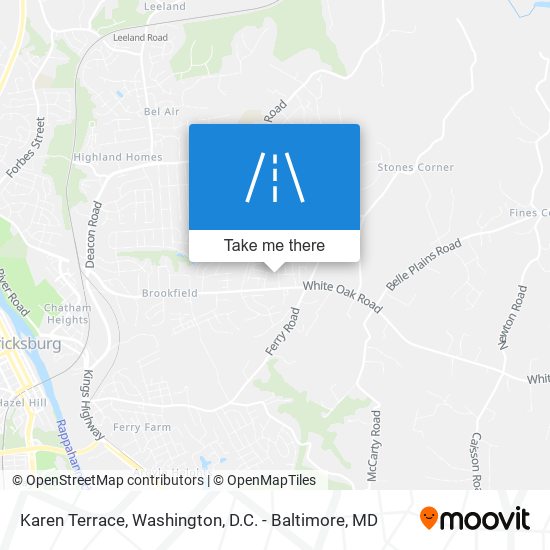 Karen Terrace map