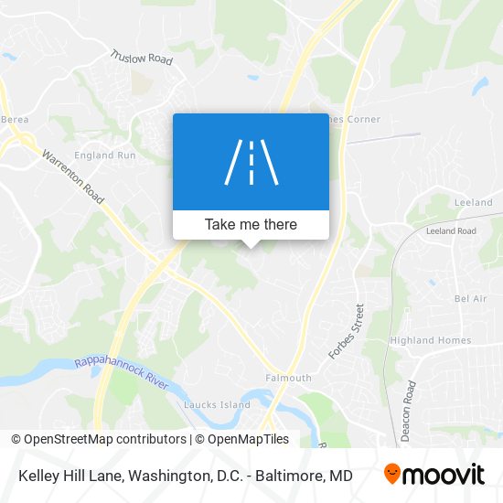 Mapa de Kelley Hill Lane