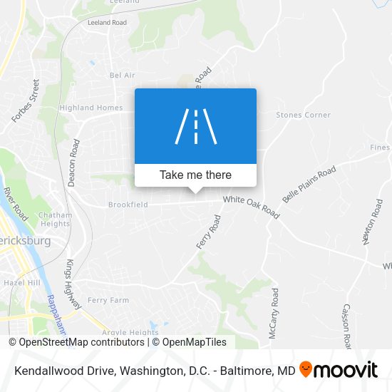 Kendallwood Drive map