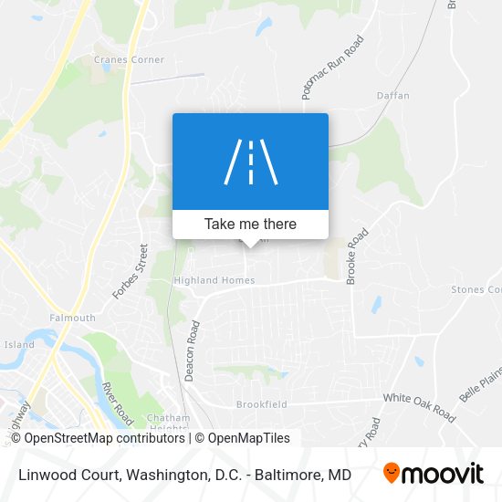 Linwood Court map