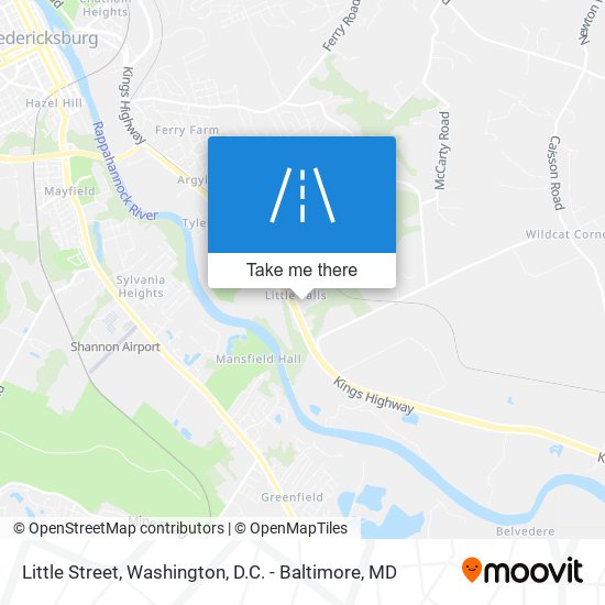 Little Street map