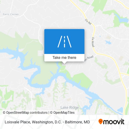 Loisvale Place map