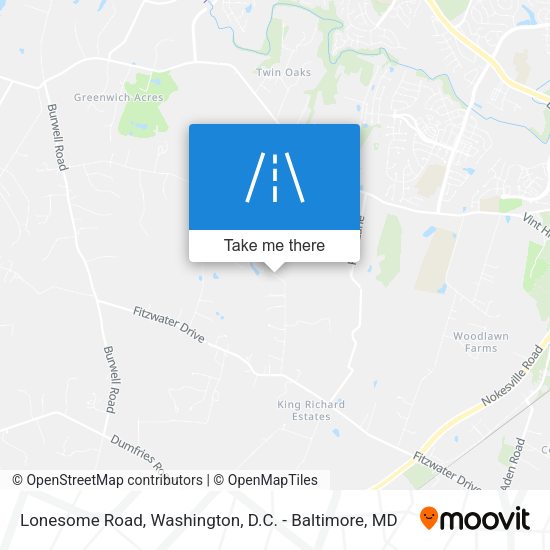 Mapa de Lonesome Road