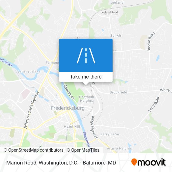 Marion Road map