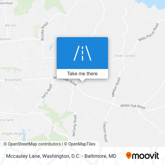 How to get to Mccauley Lane, Washington, D.C. Baltimore, MD by Train