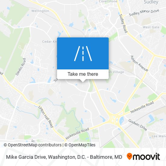 Mike Garcia Drive map