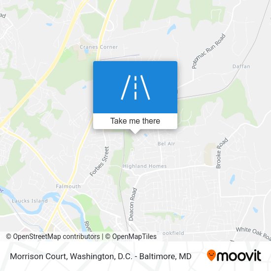 Morrison Court map