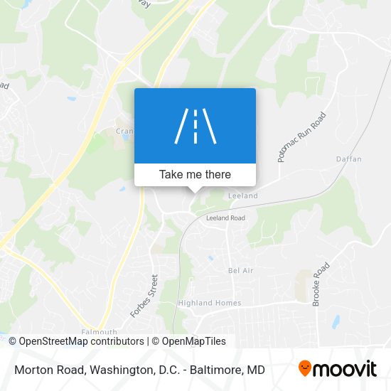 Morton Road map