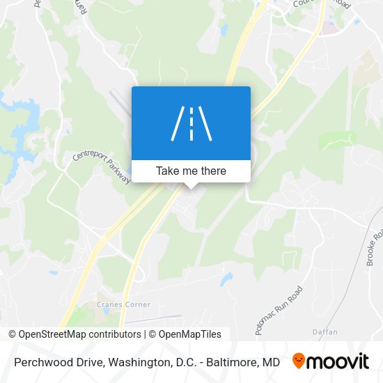 Mapa de Perchwood Drive