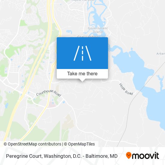 Peregrine Court map