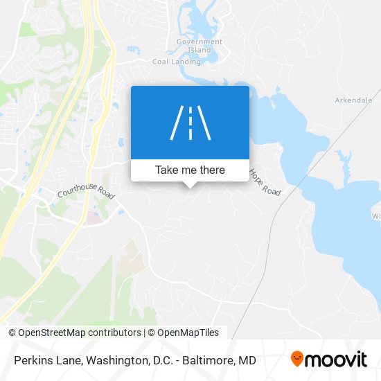 Mapa de Perkins Lane