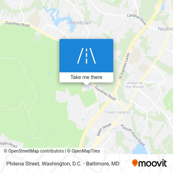 Philena Street map