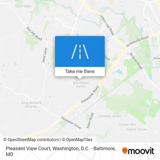 Pleasant View Court map