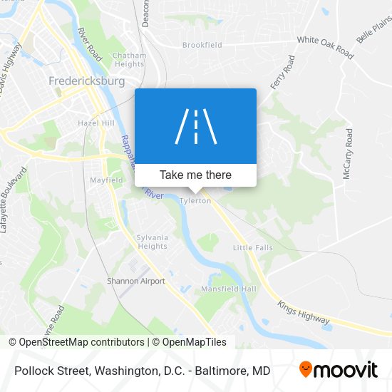 Pollock Street map