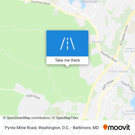 Pyrite Mine Road map
