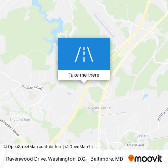 Ravenwood Drive map