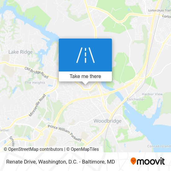 Renate Drive map