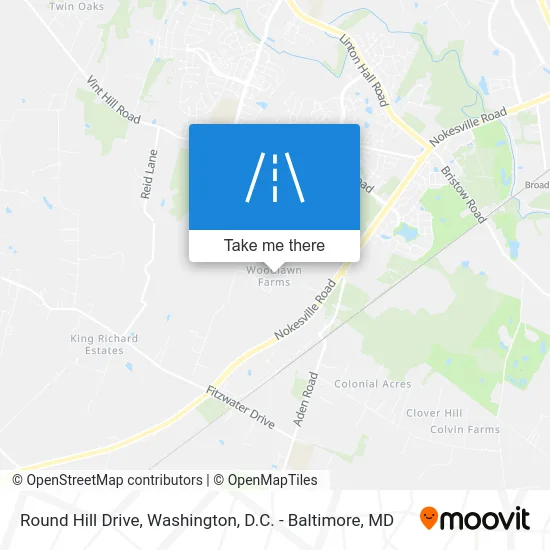 Round Hill Drive map