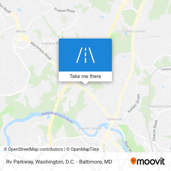 Mapa de Rv Parkway