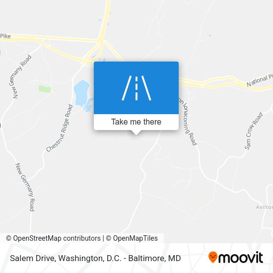 Salem Drive map