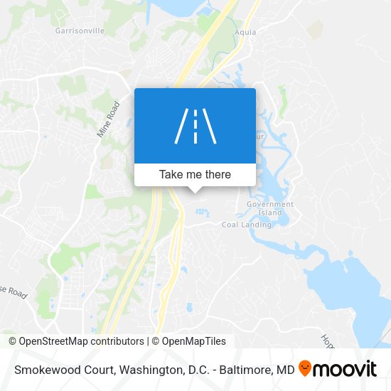 Smokewood Court map