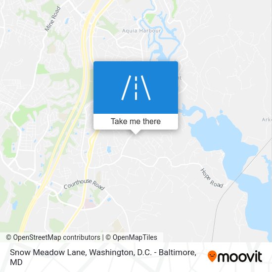 Mapa de Snow Meadow Lane