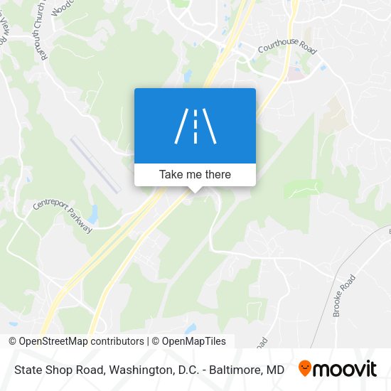 Mapa de State Shop Road