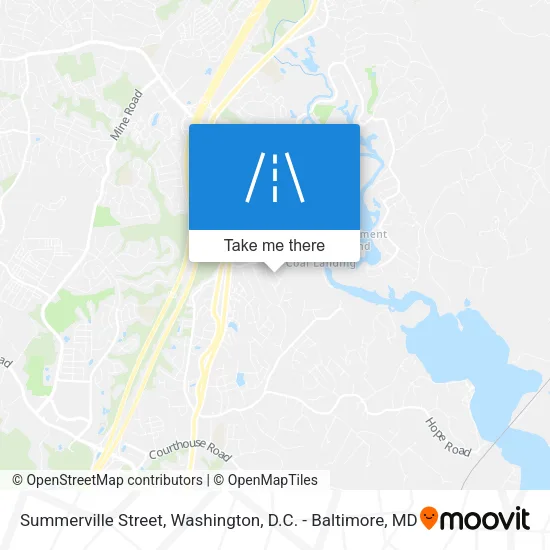 Mapa de Summerville Street