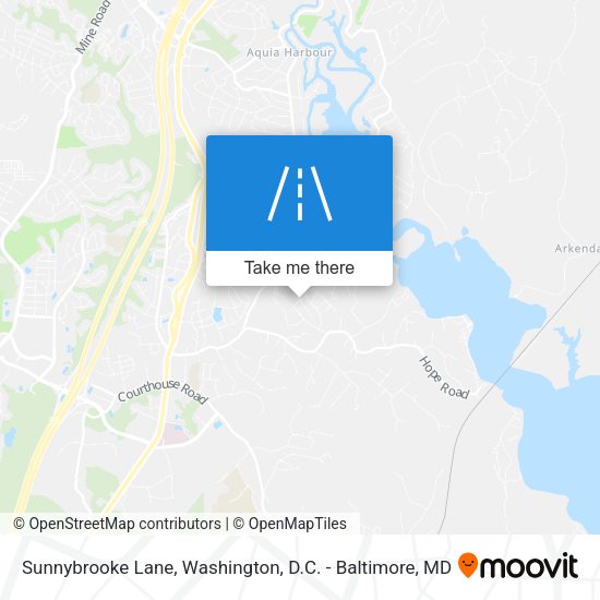 Mapa de Sunnybrooke Lane