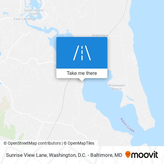 Mapa de Sunrise View Lane