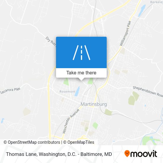 Thomas Lane map