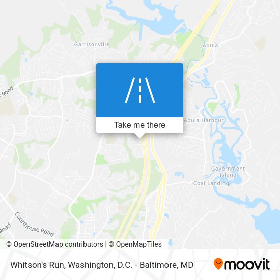Mapa de Whitson's Run
