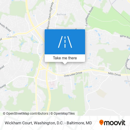 Wickham Court map