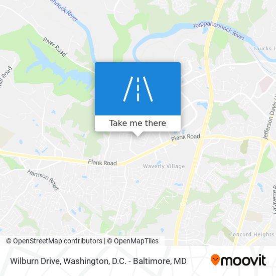 Wilburn Drive map