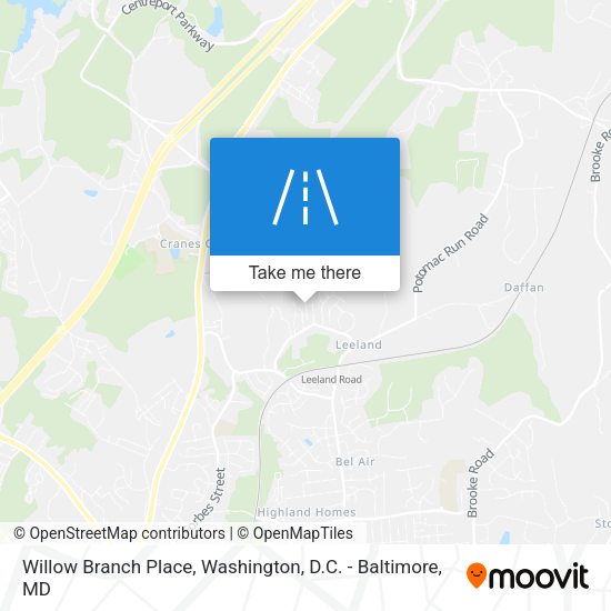 Mapa de Willow Branch Place