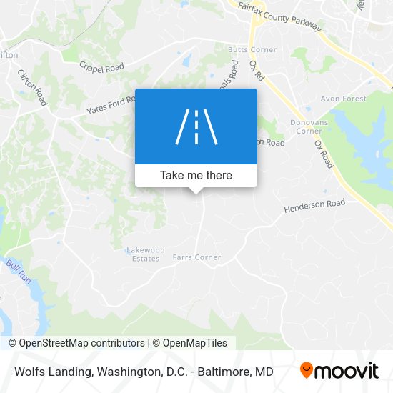 Wolfs Landing map