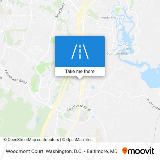 Woodmont Court map