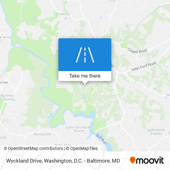 Wyckland Drive map