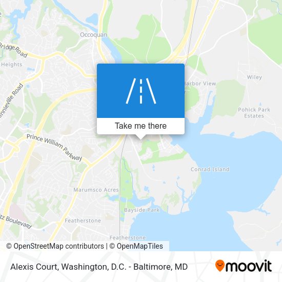 Alexis Court map