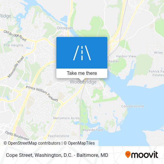 Cope Street map
