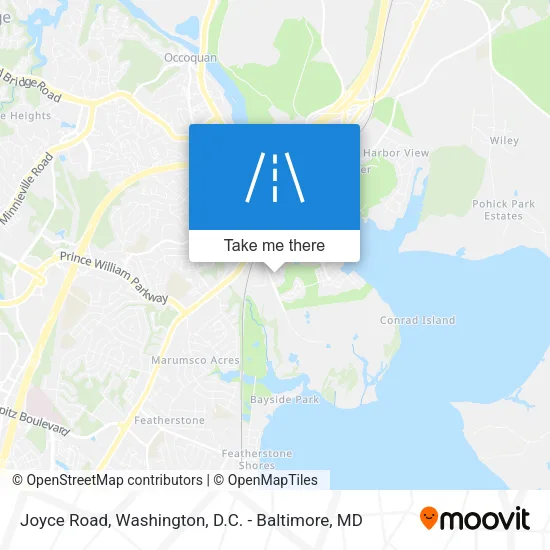 Joyce Road map