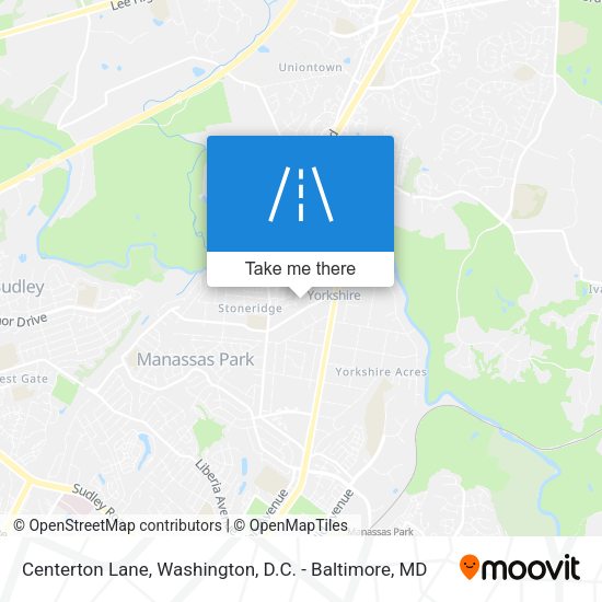 Centerton Lane map