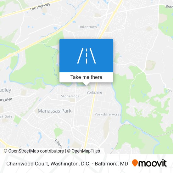 Mapa de Charnwood Court