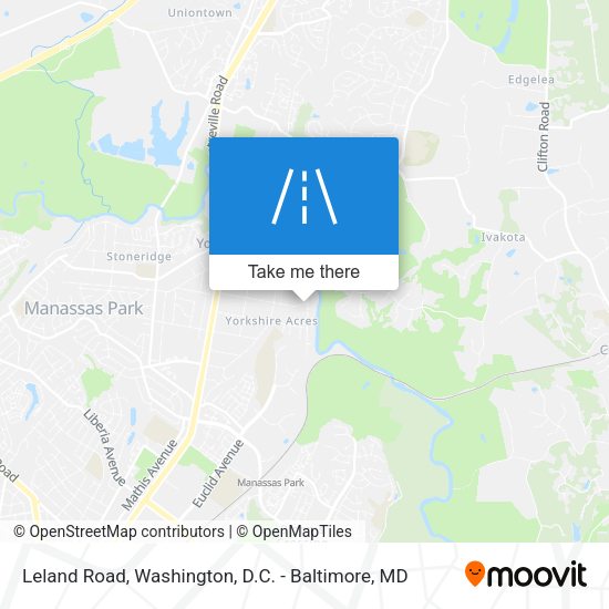 Mapa de Leland Road