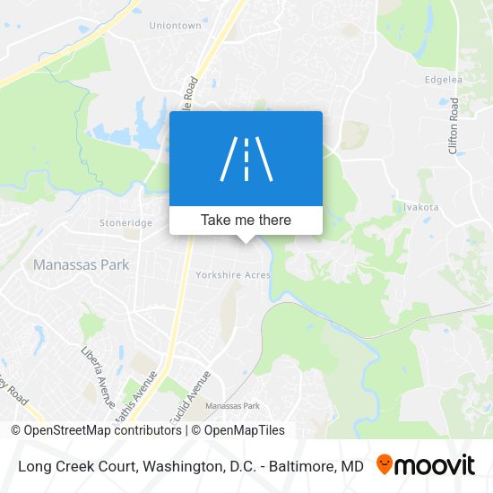 Mapa de Long Creek Court