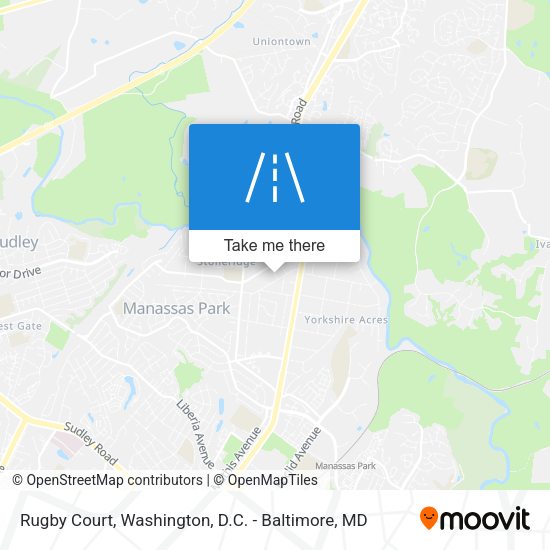 Rugby Court map
