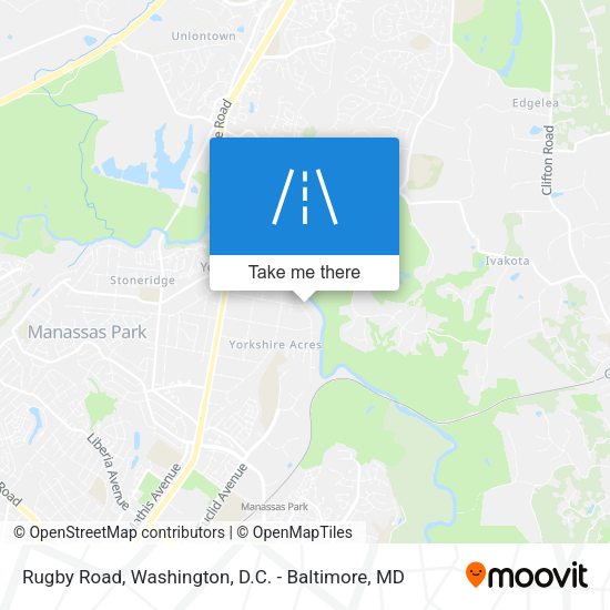 Rugby Road map